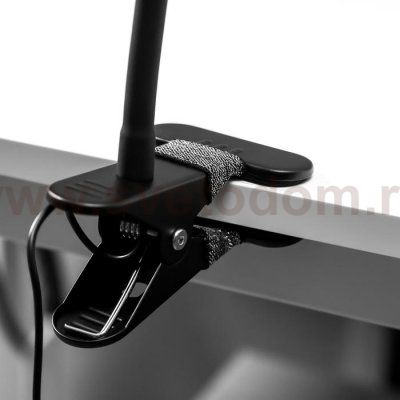 Настольная лампа 16284/1 LED 7Вт USB черный 11х7,5х43 см