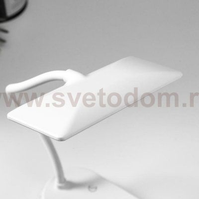 Лампа настольная с ночником 16285/1 54хLED 6Вт АКБ USB белый 17х18х39 см