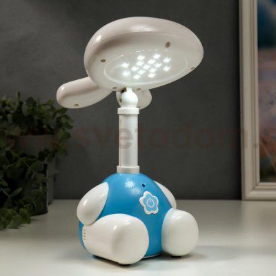 Лампа настольная 16285/1 15хLED 2Вт 2 режима USB АКБ МИКС 10х12,5х22 см