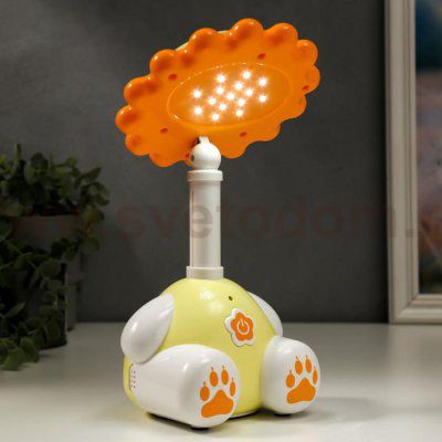 Лампа настольная 16286/1 15хLED 2Вт 2 режима USB АКБ МИКС 10х11,5х19,5 см