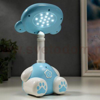 Лампа настольная 16288/1 15хLED 2Вт 2 режима USB АКБ МИКС 10х14,3х17 см