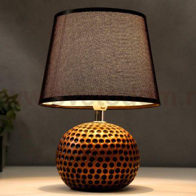 Лампа настольная 16294/1 E14 40Вт медный 20х20х28,5 см