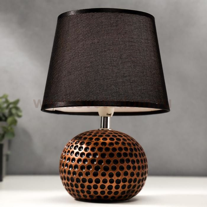 Лампа настольная 16294/1 E14 40Вт медный 20х20х28,5 см