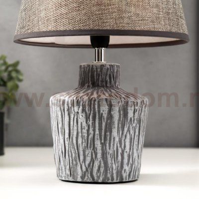 Лампа настольная 16297/1 E14 40Вт серый 23,5х22,5х34,5 см