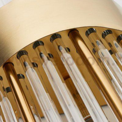 Бра 1168/2GD Е14 40Вт золото 20х60 см