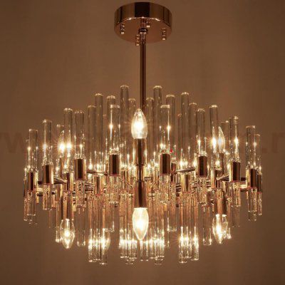 Люстра 1171/10 Е14 40Вт золото 60х60х40 см