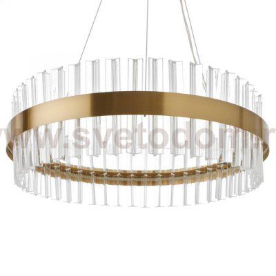 Люстра 1172/1 LED 75Вт золото 60х60х20 см