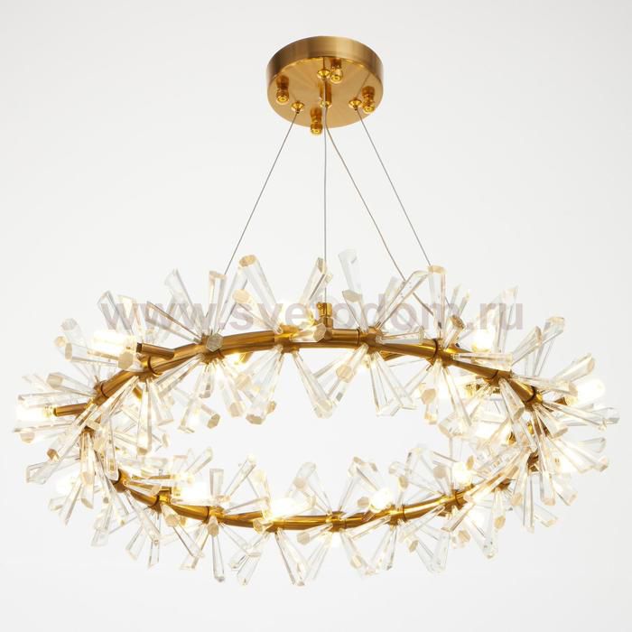 Люстра 1173/20 G4 20Вт золото d.60 см