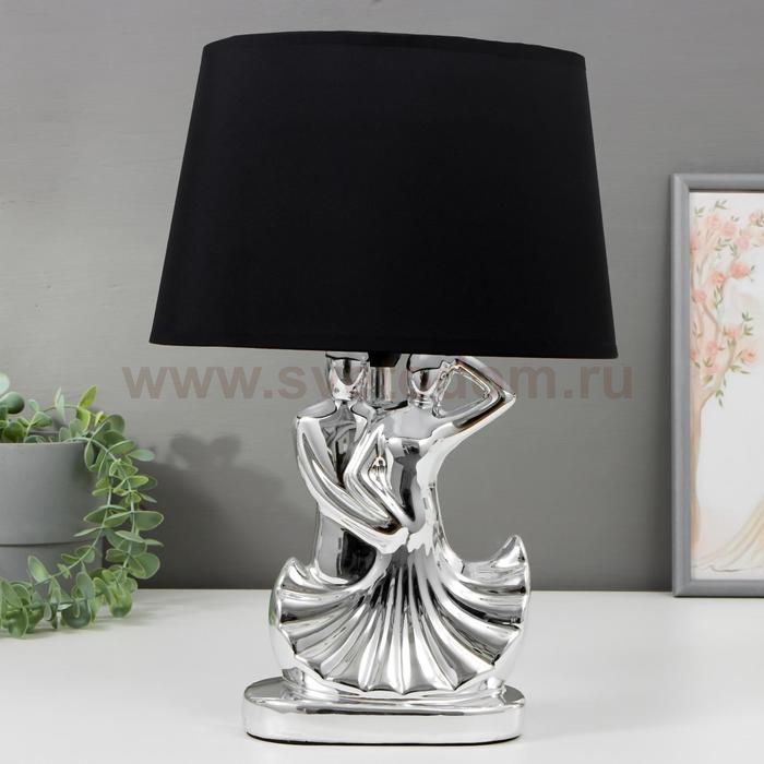 Лампа настольная 16315/1 E14 40Вт хром 15х8х34,5 см