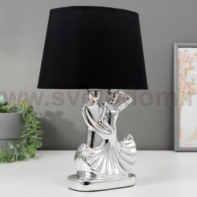 Лампа настольная 16315/1 E14 40Вт хром 15х8х34,5 см