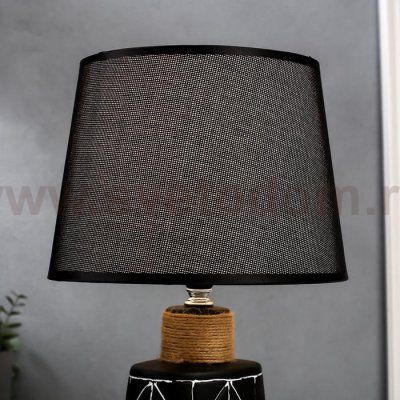 Лампа настольная 16349/1 E14 40Вт черный 22х22х37 см