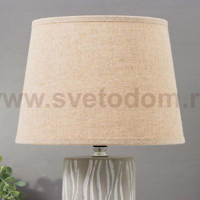 Лампа настольная 16356/1 E14 40Вт серый 22х22х36 см