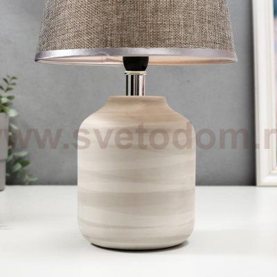 Лампа настольная 16362/1 E14 40Вт серый 20х20х30 см