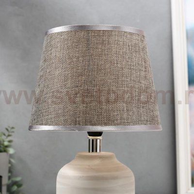 Лампа настольная 16362/1 E14 40Вт серый 20х20х30 см