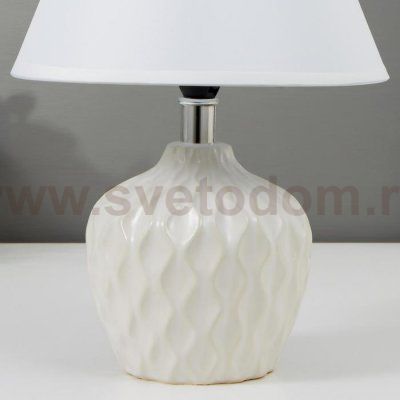 Лампа настольная 16367/1WT E14 40Вт белый 20х20х30 см
