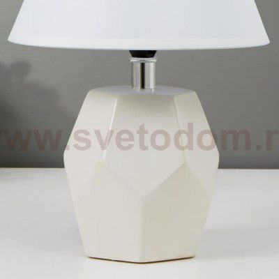 Лампа настольная 16368/1WT E14 40Вт белый 20х20х30 см