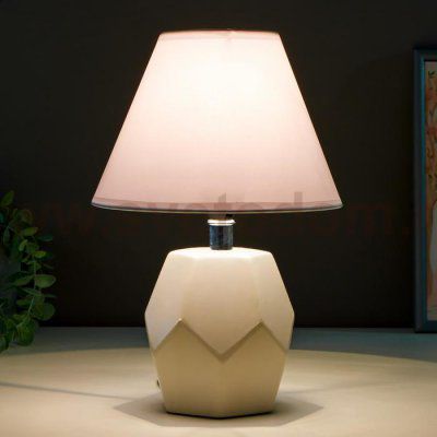 Лампа настольная 16368/1WT E14 40Вт белый 20х20х30 см