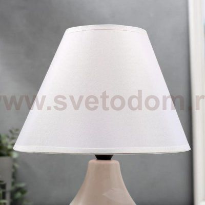 Лампа настольная 16369/1WT E14 40Вт белый 20х20х30 см