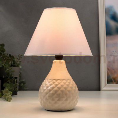 Лампа настольная 16369/1WT E14 40Вт белый 20х20х30 см