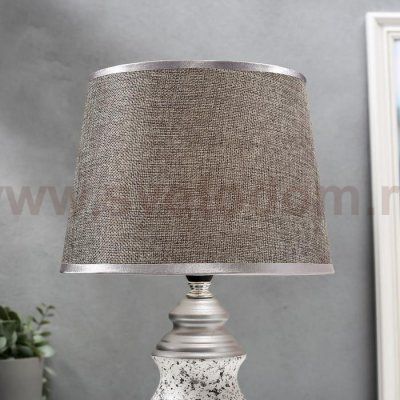 Лампа настольная 16397/1 E14 40Вт серый 22х22х37 см