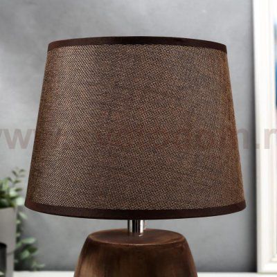 Лампа настольная 16400/1 E14 40Вт черно-коричневый 22х22х37 см