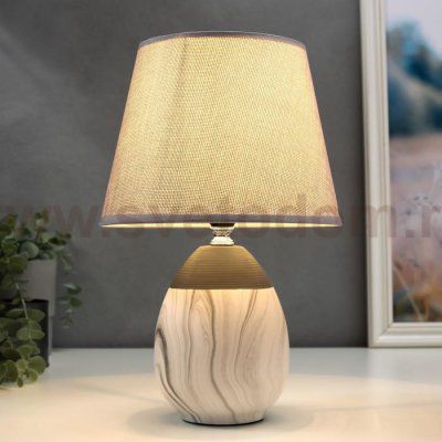 Лампа настольная 16305/1GR E14 40Вт серый 20х20х31 см