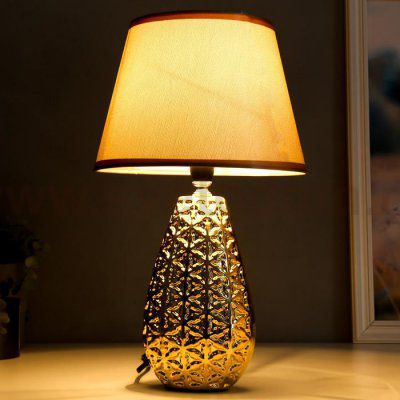 Лампа настольная 16417/1GD E14 40Вт золото 22х22х38 см