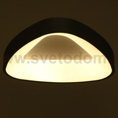 Светильник с ПДУ 1561/1 LED 80Вт 2700-6000К серый d.50 см