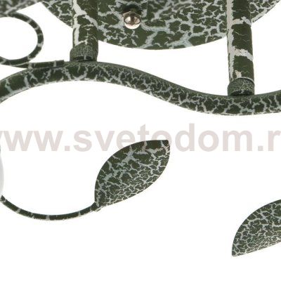 Люстра 2131/2 2х12Вт Е27 зеленый 38х25х26 см МОДЕЛЬ:GMN-0034