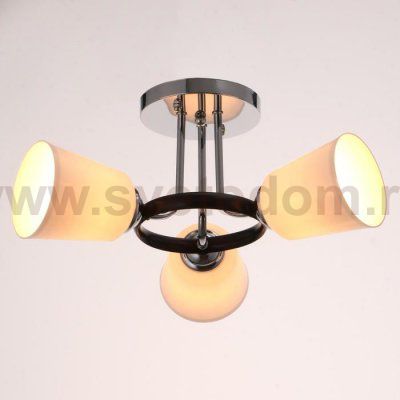 Люстра 5638/3 3х15Вт Е27 черный 54х54х26 см МОДЕЛЬ:GMN-0121