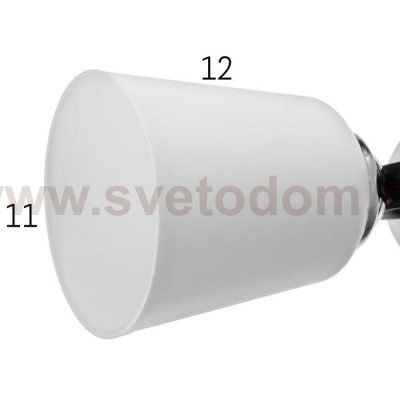 Люстра 5638/3 3х15Вт Е27 черный 54х54х26 см МОДЕЛЬ:GMN-0121