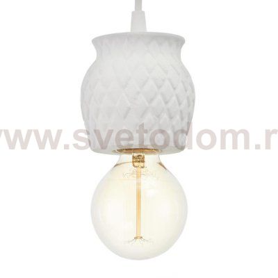 Светильник 1976/1WT E27 60Вт белый 10х10х10-90 см