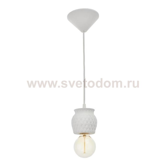 Светильник 1976/1WT E27 60Вт белый 10х10х10-90 см