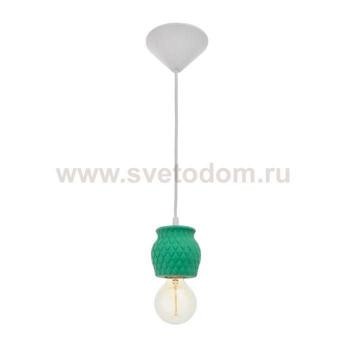 Светильник 1976/1GR E27 60Вт зеленый 10х10х10-90 см