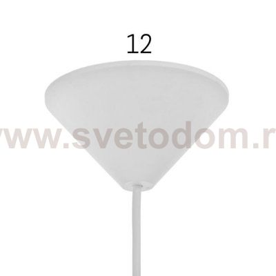 Светильник 1976/1RD E27 60Вт красный 10х10х10-90 см