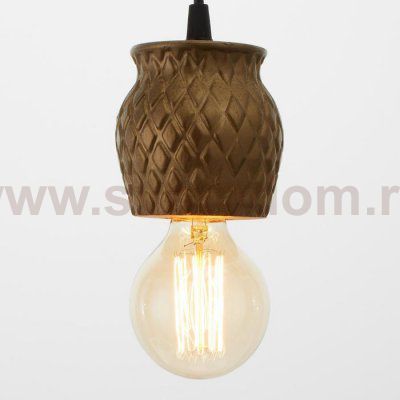 Светильник 1976/1BR E27 60Вт бронза 10х10х10-90 см