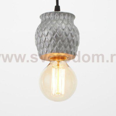 Светильник 1976/1SL E27 60Вт серебро 10х10х10-90 см