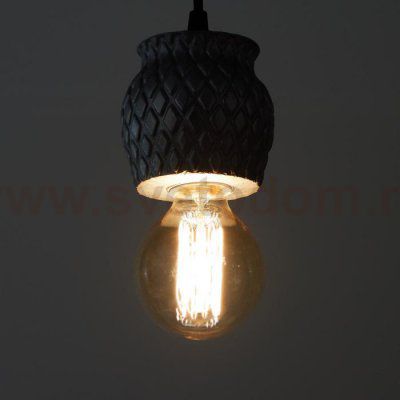 Светильник 1976/1SL E27 60Вт серебро 10х10х10-90 см