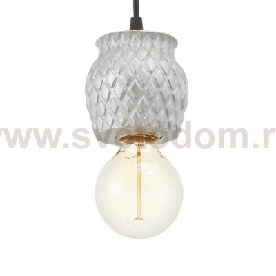 Светильник 1976/1SL E27 60Вт серебро 10х10х10-90 см