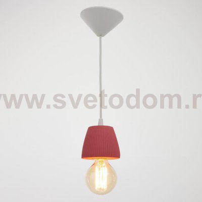 Светильник 1995/1RD E27 60Вт красный 10х10х10-60 см