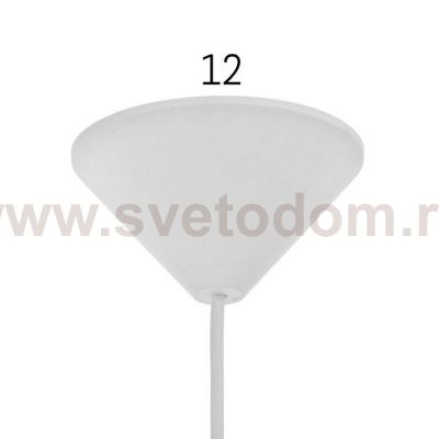 Светильник 1995/1RD E27 60Вт красный 10х10х10-60 см