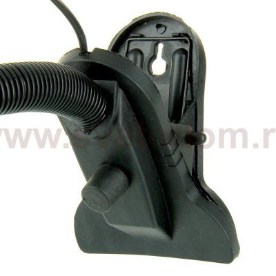 Лампа настольная Е27, светорегулятор на зажиме (220В) желтая (108А)