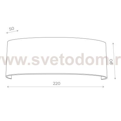 Светильник уличный настенный St luce SL089.401.08 BISELLO