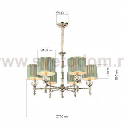 Люстра подвесная St luce SL1121.103.06 OLEO