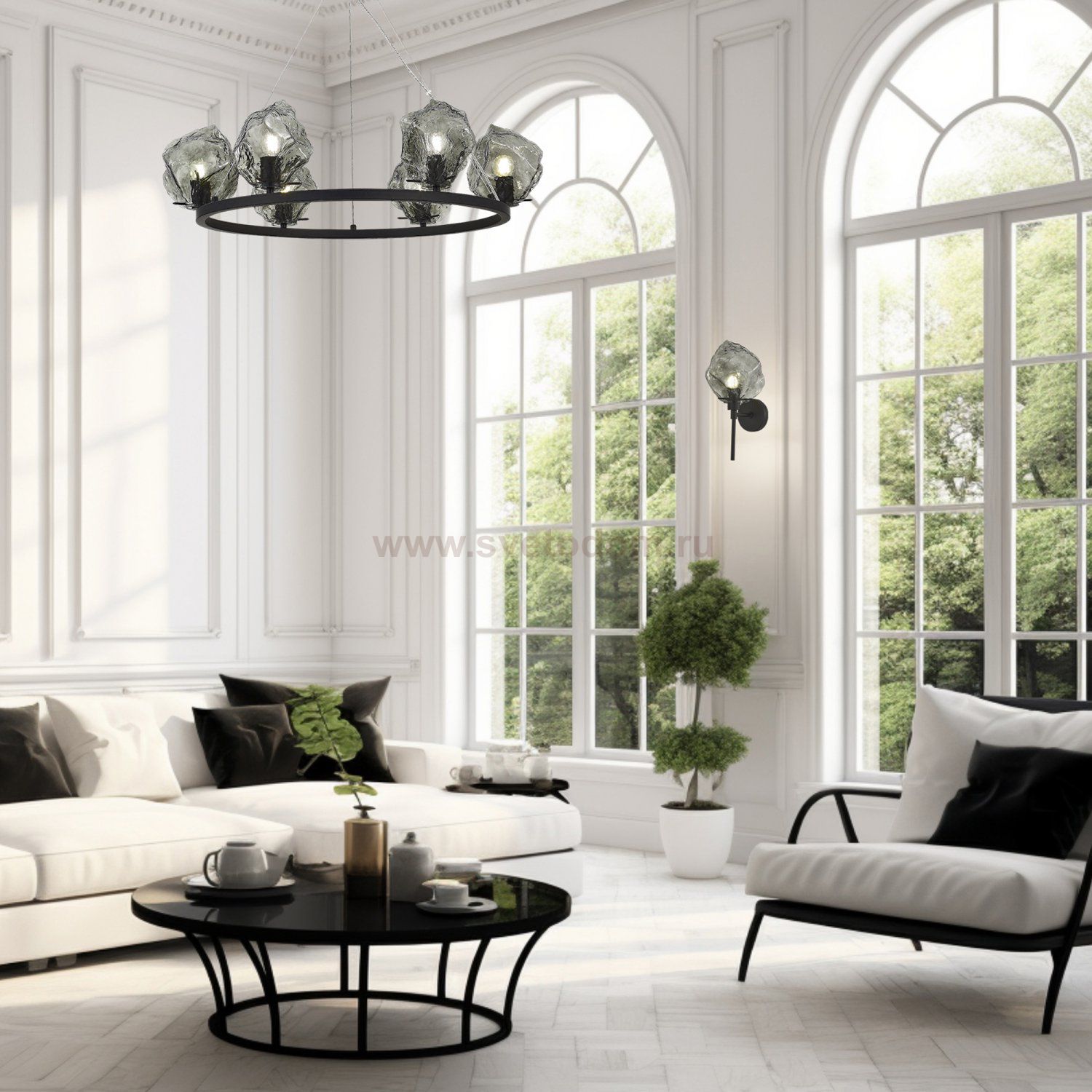 Светильник  с лампой накаливания St luce SL1175.403.06 PORTICI