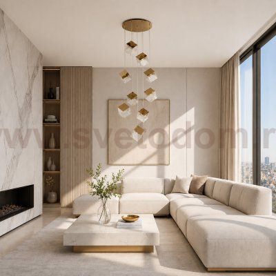 Светильник подвесной St luce SL1182.203.09 RIELLO