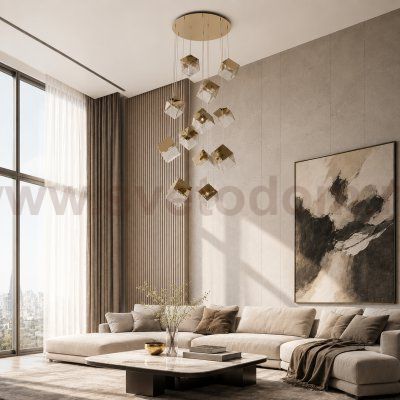 Светильник подвесной St luce SL1182.203.12 RIELLO