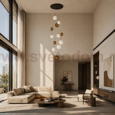 Светильник подвесной St luce SL1183.543.12 Foligno