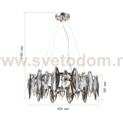 Люстра подвесная St luce SL1227.103.08 ANCONA