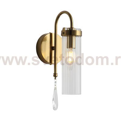 SL1401.301.01 Светильник настенный ST-Luce Латунь/Прозрачный E14*1 40W Luminera